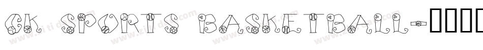 CK Sports Basketball字体转换